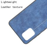 Kožený kryt na Samsung Galaxy A31 - Modrý