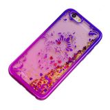 Gumový kryt 3D Purple Flower na iPhone 6/6S