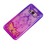Gumový kryt Purple Flower na Samsung Galaxy S8
