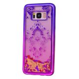 Gumový kryt Purple Flower na Samsung Galaxy S8+