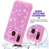 Plastový kryt na Samsung GalaxyA30 - Glitter Powder - růžova