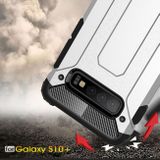 Tough armor kryt na Samsung Galaxy S10 PLUS - Stríbrná
