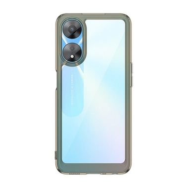 Akrylový kryt Colorful na Oppo A58 5G - Průhledná šedá