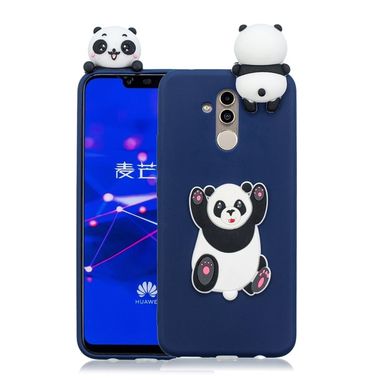 Gumový 3D kryt pro Huawei Mate 20 Lite - Panda