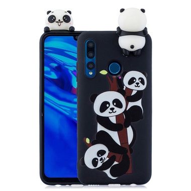 Gumový 3D kryt na Huawei Y7 (2019) - Three Pandas