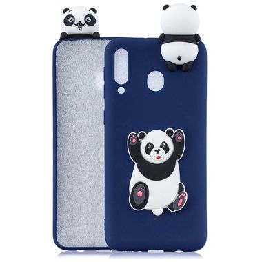 Gumový 3D kryt na Samsung Galaxy A30 -Panda