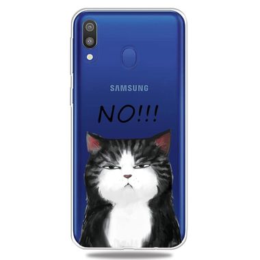 Gumový 3D kryt na Samsung Galaxy A30 - NO Cat