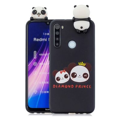 Gumový 3D kryt na Xiaomi Redmi Note 8T - Two Pandas