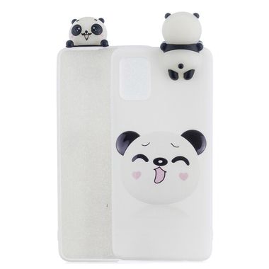 Gumový kryt 3D pro Samsung Galaxy A51 - Smiley Panda