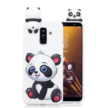 Gumový kryt 3D pro Samsung Galaxy A6 - Panda