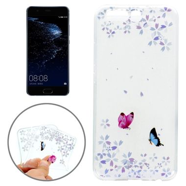 Gumový kryt Butterflies na Huawei P10