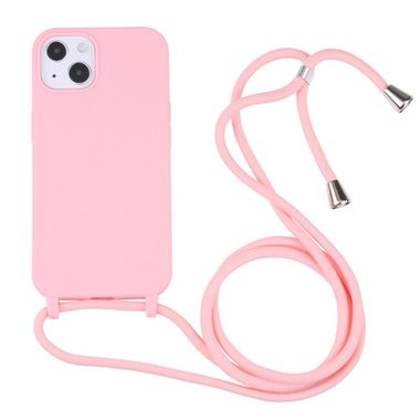 Gumový kryt CANDY COLORS pro iPhone 14 Plus - Růžová