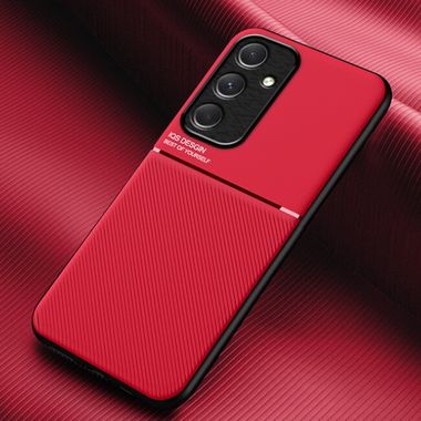 Pryžový kryt Classic Tilt pro Samsung Galaxy A25 5G – Červená