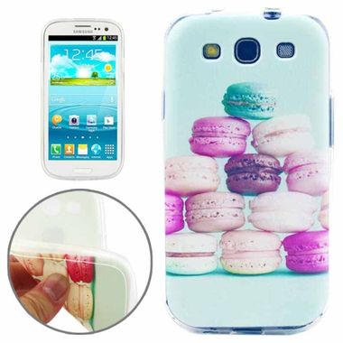 Gumový kryt Colorful Cookies na Samsung Galaxy S3