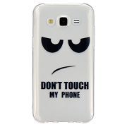 Gumový kryt Dont touch my phone na Samsung Galaxy J5