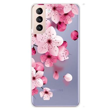 Gumový kryt DRAWING na Samsung Galaxy S22 Plus 5G - Cherry Blossoms