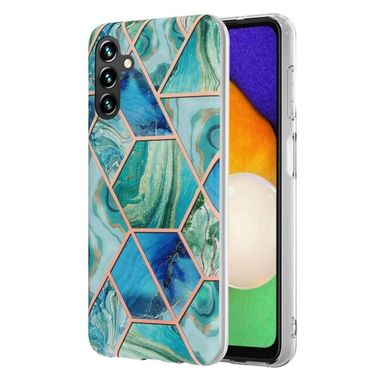 Gumový kryt ELECTROPLATING pro Samsung Galaxy A34 5G - Zelená