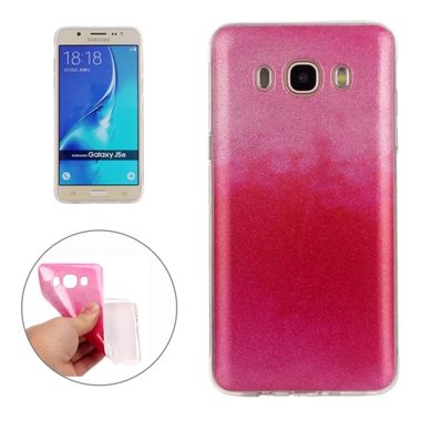 Gumový kryt Fades Glitter Dark Pink na Samsung Galaxy J5 (2016)
