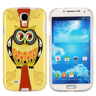 Gumový kryt Fashionable Owl na Samsung Galaxy S4
