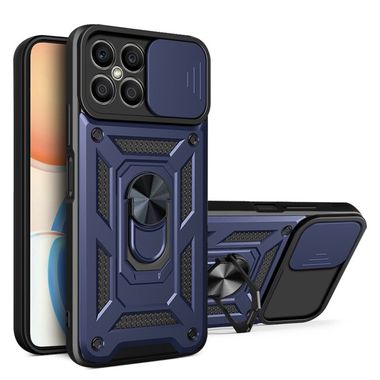 Gumový kryt FOLDING pre Honor X8 4G - Modrá