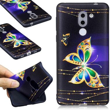 Gumový kryt Gold Butterfly na Honor 6X