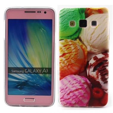Gumový kryt Ice Cream na Samsung Galaxy A3