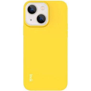 Gumový kryt IMAK na iPhone 13 Mini - Žltá