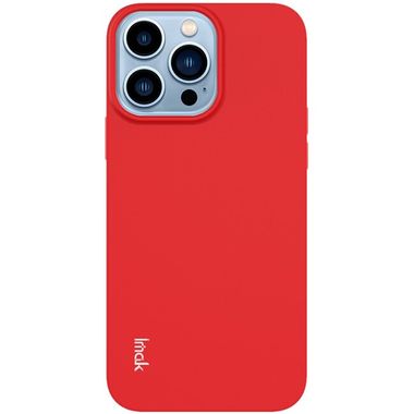 Gumový kryt IMAK na iPhone 13 Pro - Červená