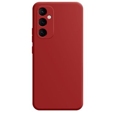 Pryžový kryt Imitation Liquid pro Samsung Galaxy A05s - Tmavě červená