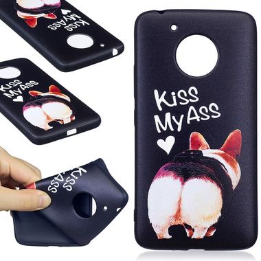 Gumový kryt Kiss My Ass na Lenovo Moto G5