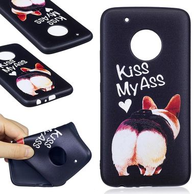 Gumový kryt Kiss My Ass na Lenovo Moto G5 Plus
