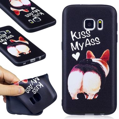 Gumový kryt Kiss My Ass na Samsung Galaxy S7
