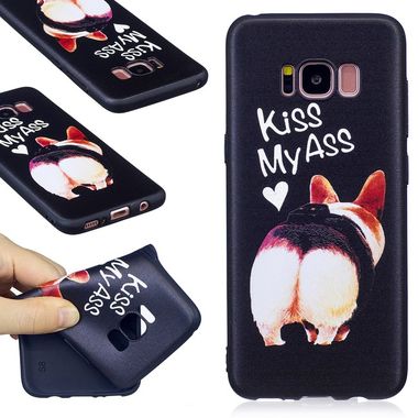 Gumový kryt Kiss My Ass na Samsung Galaxy S8
