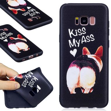 Gumový kryt Kiss My Ass na Samsung Galaxy S8+