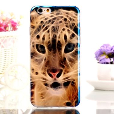 Gumový kryt Little Leopard na iPhone 6 Plus