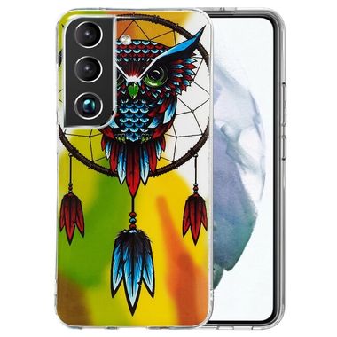 Gumový kryt LUMINOUS na Samsung Galaxy S22 5G - Owl