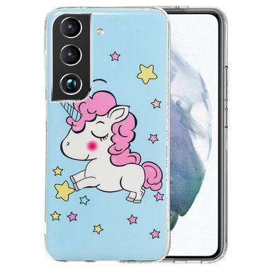 Gumový kryt LUMINOUS na Samsung Galaxy S22 5G - Star Unicorn