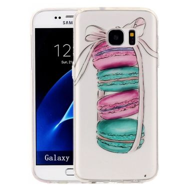 Gumový kryt Macarons na Samsung Galaxy S7 Edge