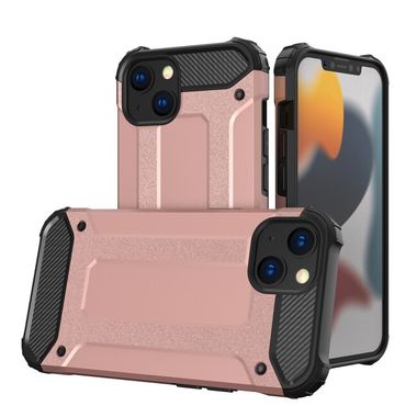 Gumový kryt Magic Armor pro iPhone 14 Plus - Růžově zlatá