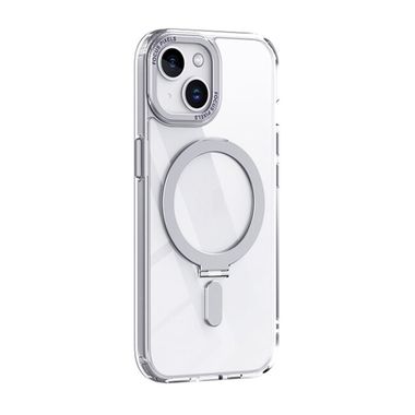 Pryžový kryt Magsafe na iPhone 15 - Bílá