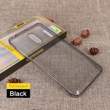 Gumový kryt Mofi na Nokia 6- čierna
