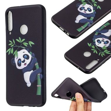 Gumový kryt na Huawei P40 Lite E - Panda and Bamboo