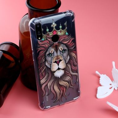 Gumový kryt na Huawei Y7 (2019) - Lion King Pattern