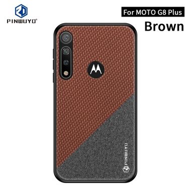 Gumový kryt na Motorola Moto G8 Plus - Hnedá