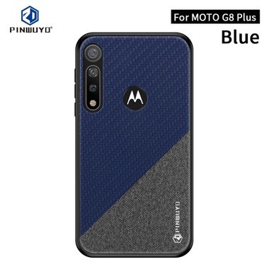 Gumový kryt na Motorola Moto G8 Plus - Modrá