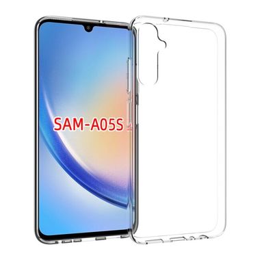 Pryžový kryt na Samsung Galaxy A05s - Transparentní