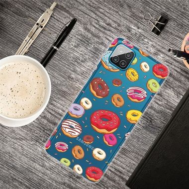 Gumový kryt na Samsung Galaxy A12 - Donuts