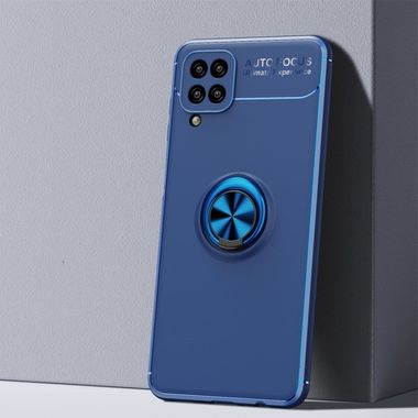 Gumový kryt na Samsung Galaxy A12 - Modrá