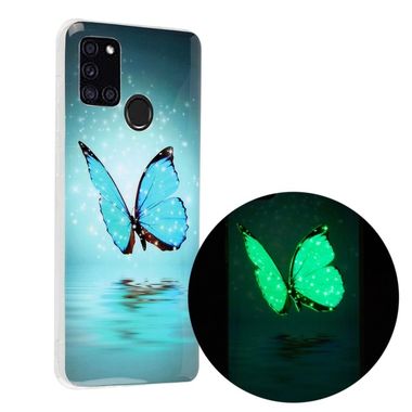 Gumový kryt na Samsung Galaxy A21s - Butterfly
