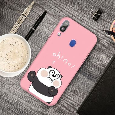 Gumový kryt na Samsung Galaxy A30 -Pink Panda